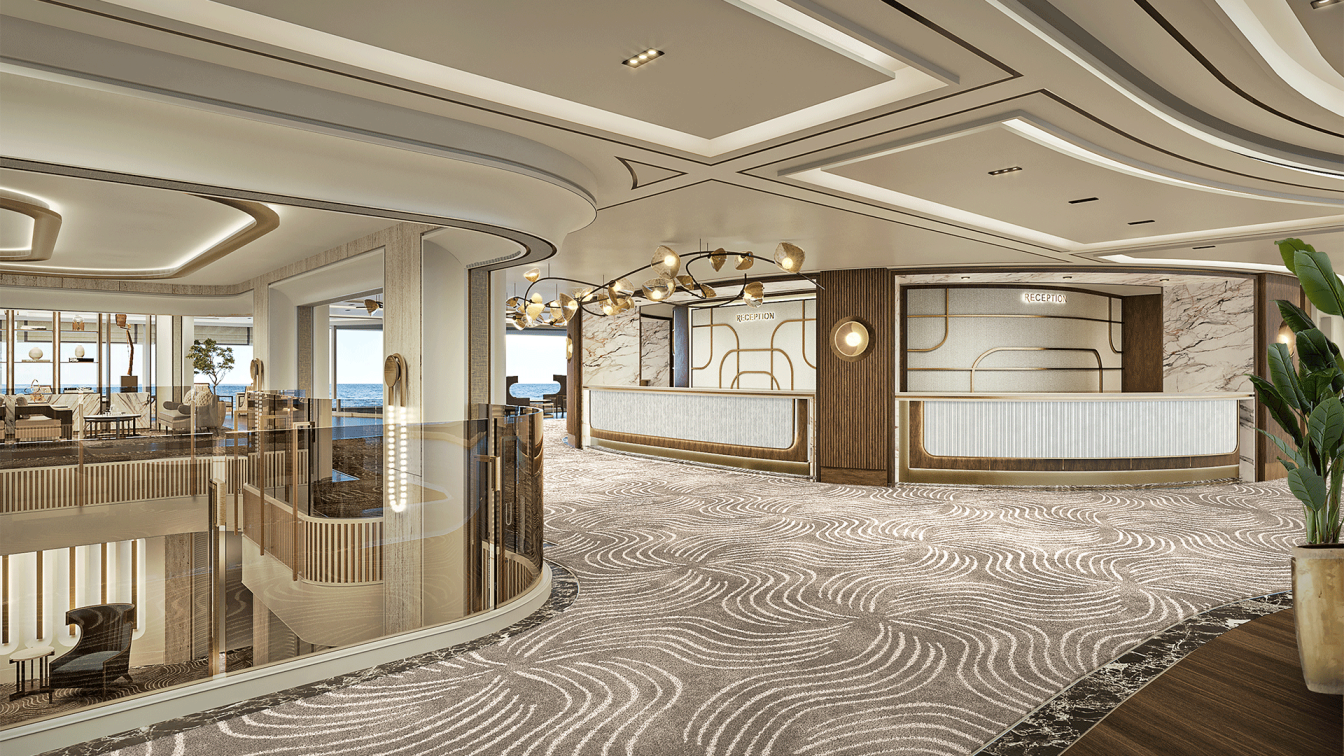 Seven Seas Prestige reception , Regent cruises