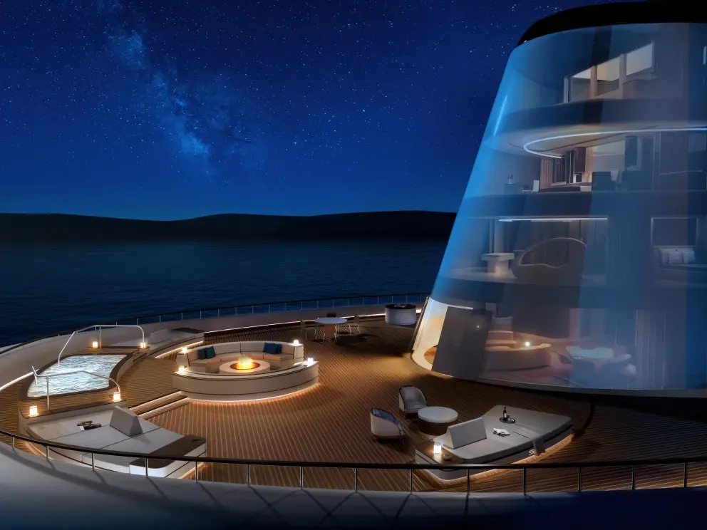 Four season yacht, luxury cruise